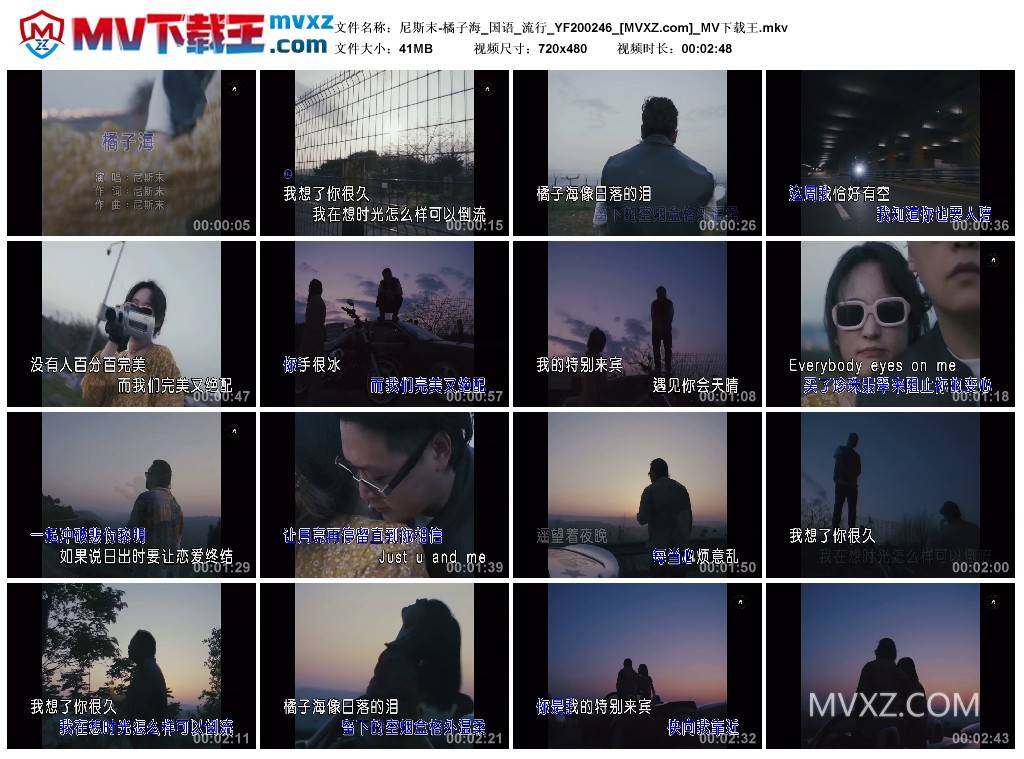 尼斯末-橘子海_国语_流行_YF200246